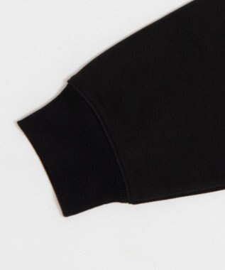 WEGO 【2点SET】アクセ付き裏シャギーグラフィックプルオーバー ブラック