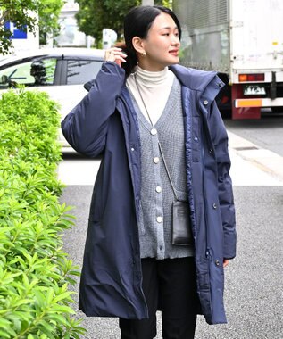 F/ACSION YUKIZURI ダウンコート NAVY