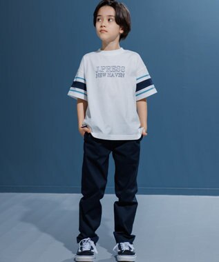 J.PRESS KIDS 【140-170cm】コットンストレッチ ロングパンツ ネイビー系
