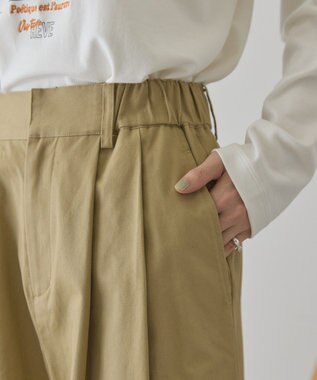 AMERICAN HOLIC ワイドチノパンツ Beige