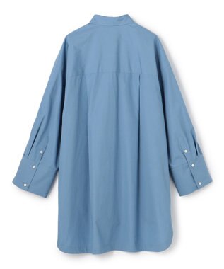 uncrave コットンクロスプレーン BIGシャツ サックス