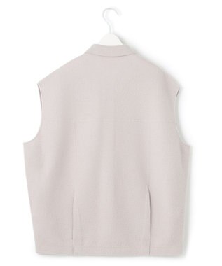 ICB ミルドウール ニットジレ トープ系