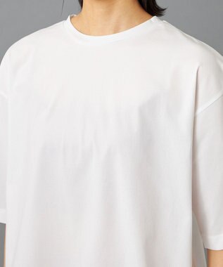 Chacott Chacott BALANCE EasyCare+ オーバーTシャツ ホワイト