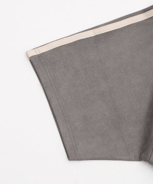 WEGO 【ユニセックス着用ITEM/MLサイズ展開】フェイクスウェードゲームT（SS） ブラック中濃色