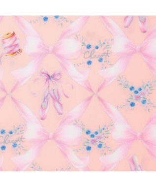 Chacott トゥリボンクリアファイル ロイヤルピンク