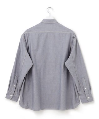 J.PRESS YORK STREET 【UNISEX】シャンブレーワークシャツ サックスブルー系