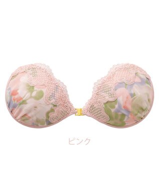 BRADELIS New York 【NuBra / ナチュラルタイプ】ヌーブラ・エアーライト ジョワ  ブラ特有の締めつけがないストレスフリーブラ ピンク