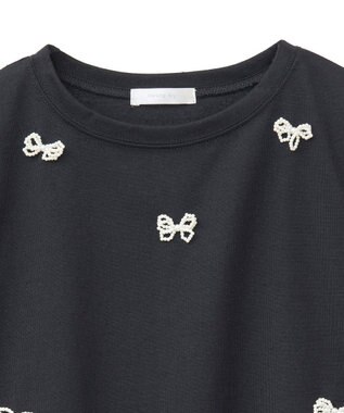 Green Parks ・ｓｗｉｎｇ　ｂｙ　パールリボンモチーフＴＥＥ Black