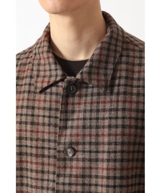 DAKS ハウスツイード テーラード オーバーシャツ ハウスチェック