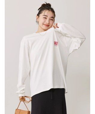 AMERICAN HOLIC カラーロゴカットプルオーバー Off White