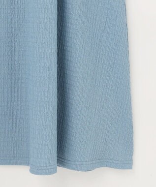 ANY SIS 【WEB限定】カットジャカード ワンピース ブルー