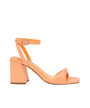 STEVE MADDEN BIBI チャンキーパフィーサンダル オレンジ