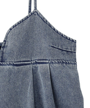 Green Parks デニムキャミワンピース Indigo