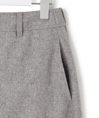 J.PRESS YORK STREET 【WOMEN】バックタックスカート ライトグレー系