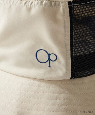 OP／FILA 【Ocean Pacific×ORION】タレ付きビーチハット ベージュ