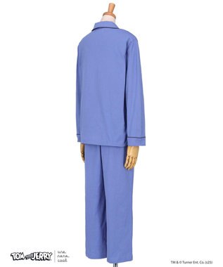 une nana cool トムとジェリー × une nana cool 【綿100％】開襟パジャマ BU