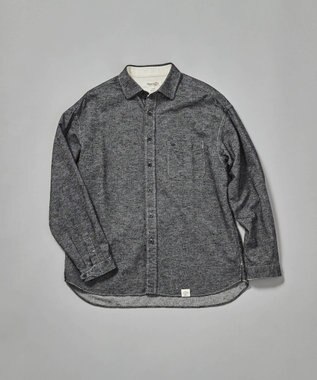 JOSEPH ABBOUD MOUNTAIN 【SPACE／UNISEX】OGスラブシャンブレー シャツ グレー系