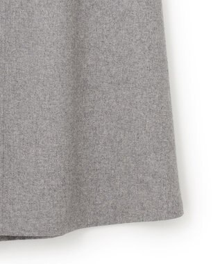 J.PRESS YORK STREET 【WOMEN】バックタックスカート ライトグレー系