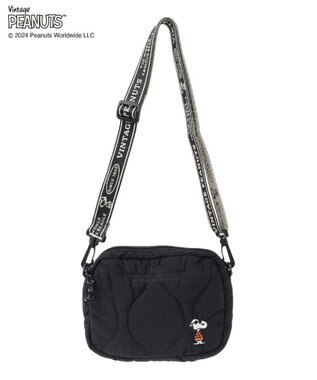 Green Parks ■ＰＥＡＮＵＴＳ　キルティングショルダーＳ Black