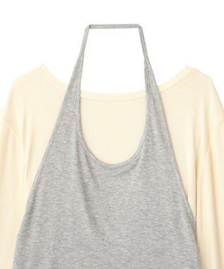 CRAFT STANDARD BOUTIQUE 2点セット/ホルターネック+ロンTee Ivory