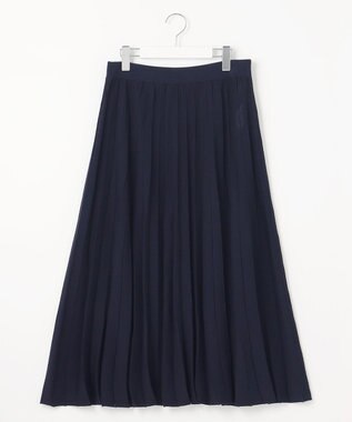 自由区 【WEB限定・洗える・XSサイズあり】ハイツイストコットンアセテートニットセットアップ ワンピース ネイビー系