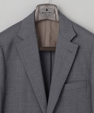 GOTAIRIKU 新色追加/セットアップ対応【ウォッシャブル/シワになりにくい/ストレッチ】ウォッシャブル ウールジャケット(25年モデル) 25年新色/ライトグレー系