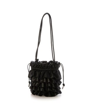 UNBILLION 【テレビ ドラマ着用アイテム】カシュカシュ cachecache / フリルギャザースマホショルダーバッグ