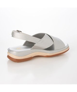 ing <ing>フットベットサンダル シルバー