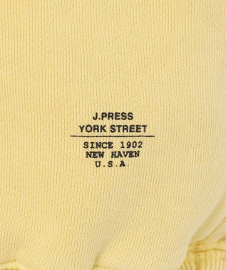 J.PRESS YORK STREET 【UNISEX】ラガータイプラグラン 裏毛トレーナー イエロー系