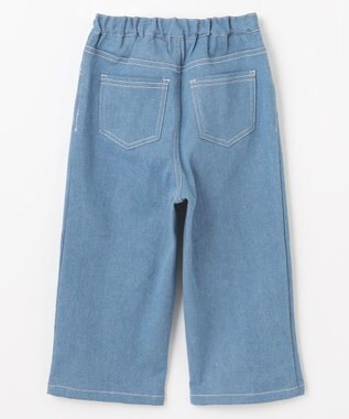 ANY KIDS デニムワイドパンツ ブルー