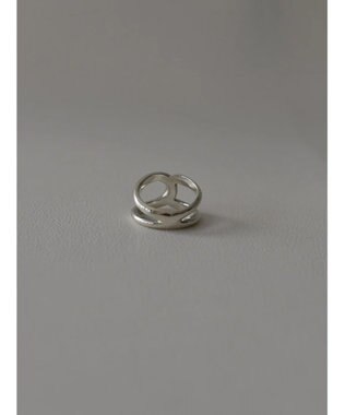 yoaa シルバー925　カーブリング シルバー925