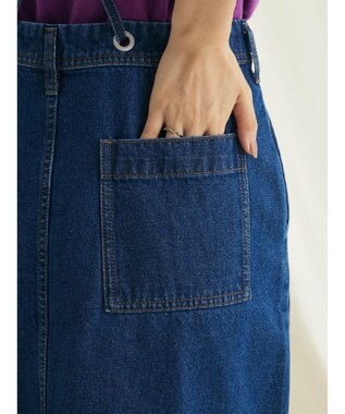 CRAFT STANDARD BOUTIQUE ２ＷＡＹサロペットスカート Medium Indigo