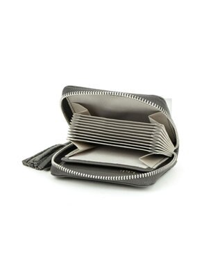 UNBILLION ペルケ perche / マルチスタッズ・ジャバラカードウォレット GY