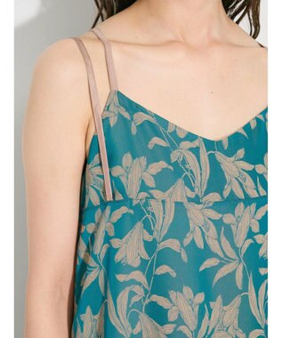 Green Parks ウ゛ィンテージフラワージャガードキャミワンピース Flower