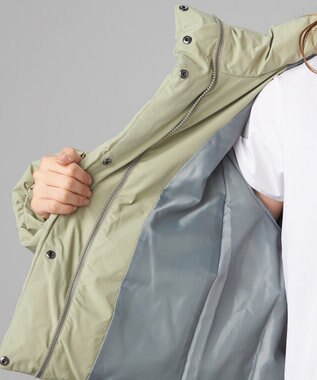 Chacott Chacott BALANCE ハイロフトミドルダウンジャケット カーキ