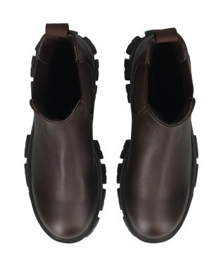 Bridget Birkin 【PARADIS COULEUR】トラックソールサイドゴアブーツ ダークブラウン