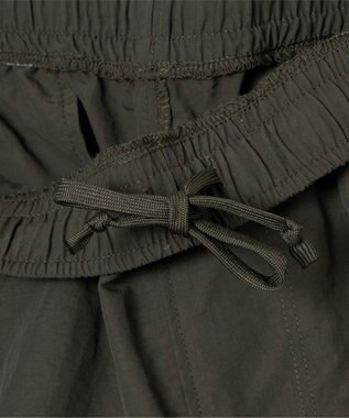 WEGO 【ウエストゴム/手洗い可】ナイロン　トラックパンツ カーキ