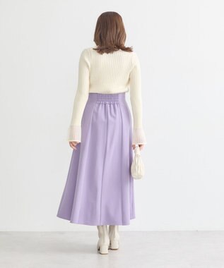 earth music&ecology マチプリーツスカート Lavender