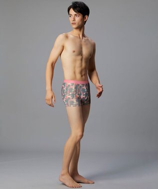 WACOAL MEN 【キモチイイパンツ】 ボクサーパンツ 動きにフィット フロント快適グラマラス 吸汗速乾 上質なフィット感 肌あたり軽減設計 前閉じ 下着 メンズ GT3371 /ブロス バイ ワコールメン ピンク