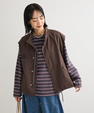 Green Parks ミリタリーベスト Brown