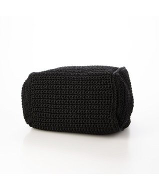 UNBILLION カシュカシュ cachecache / ベーシッククロッシェトート カゴバッグ ブラック