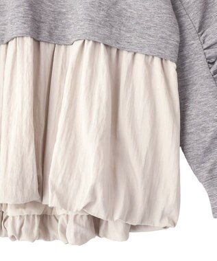 CRAFT STANDARD BOUTIQUE バルーンヘムプルオーバー Gray Mixture