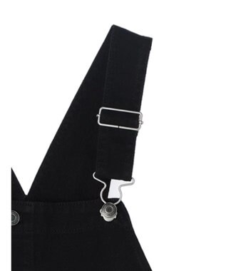 Green Parks カツラギサロペットスカート Black