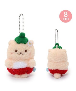 Mother garden らっこいぬ  マスコットキーホルダー 《ジューシーいちご》 ジューシーいちご