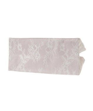 Maison de FLEUR レースフリルハンドルスクエアトートSバッグ Light Pink