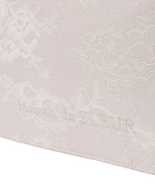 Maison de FLEUR レースフリルハンドルスクエアトートSバッグ Light Pink