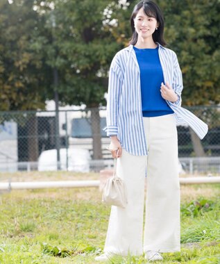 ONWARD Reuse Park 【自由区】パンツ春夏 ホワイト