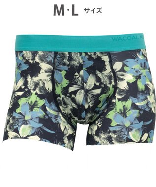 WACOAL MEN ボクサーパンツ　【気持ちいいパンツ】　動きにフィット　前閉じ　/ワコールメン　WT3419 ターコイズ