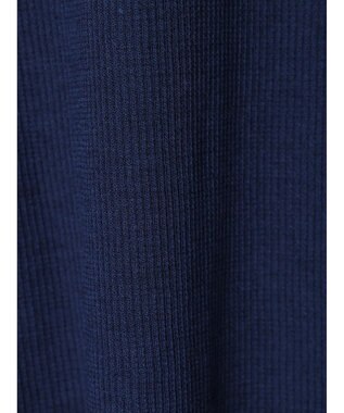 earth music&ecology ＴＲウールブレンドタートルネックプルオーバー Deep Blue