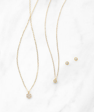 WEB限定】FLORA K18 DIAMOND NECKLACE K18 ダイヤモンド ネックレス / TOCCA | ファッション通販  【公式通販】オンワード・クローゼット